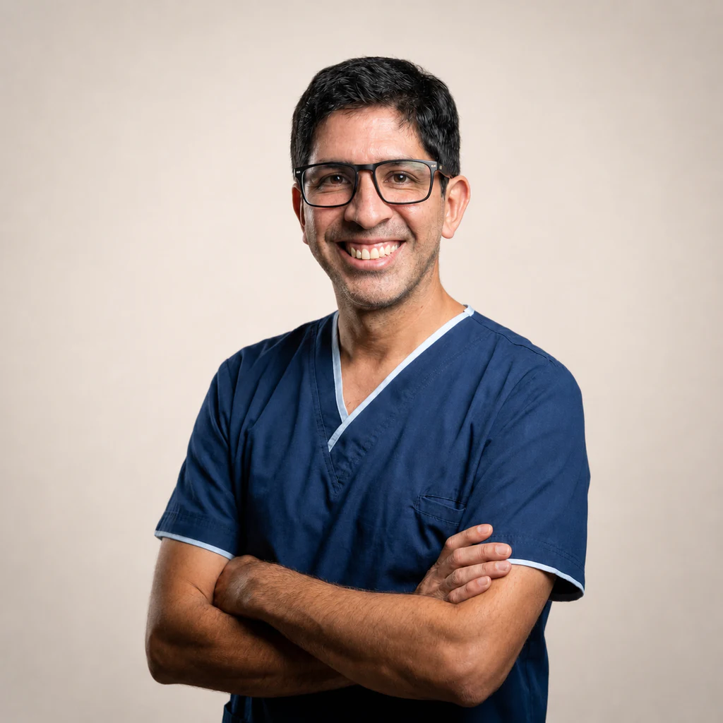 Retrato del Dr. Roberto Dominguez